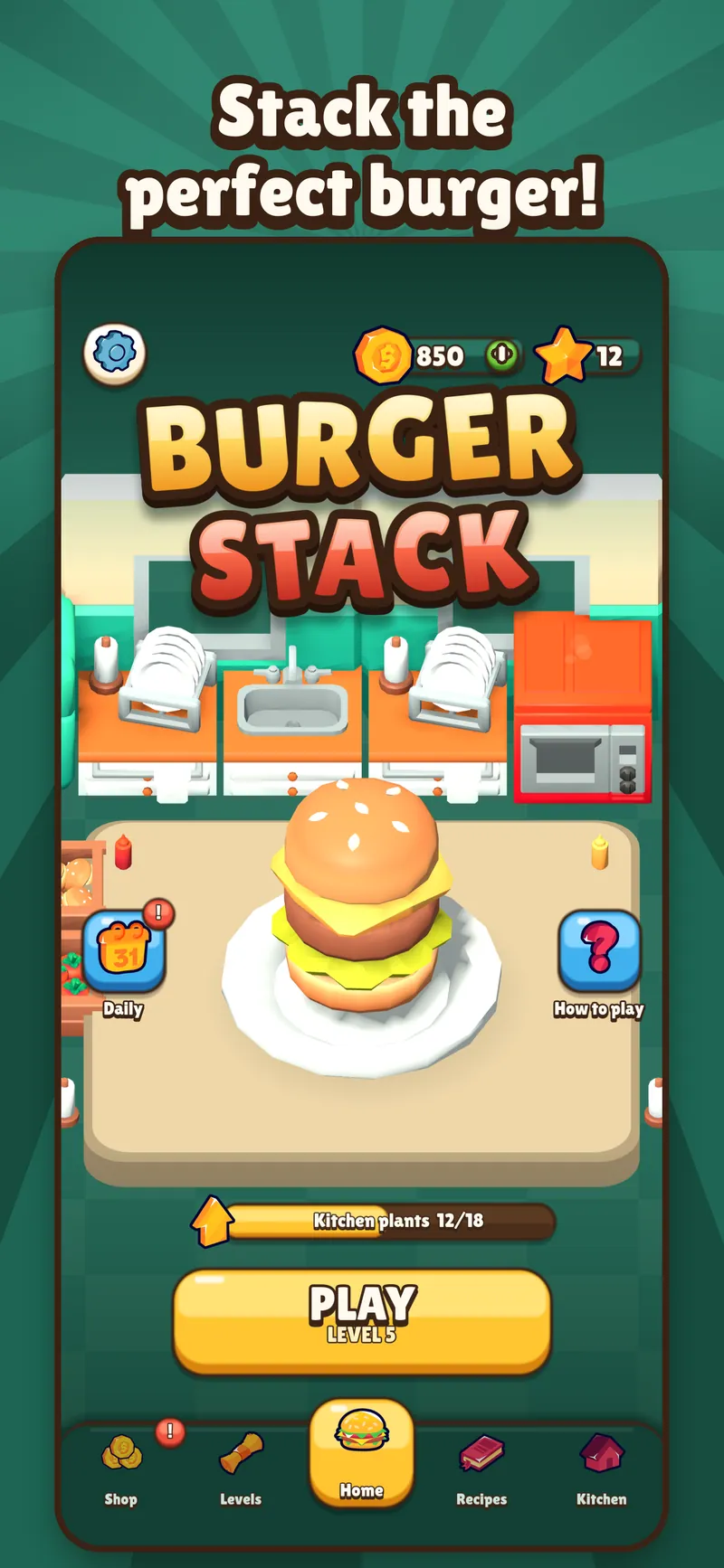 Burger Stack screenshot 1