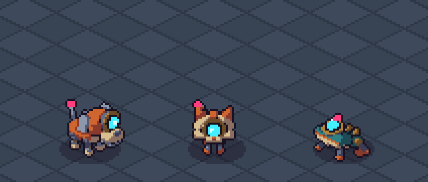 Robot Series Pack 5 pets