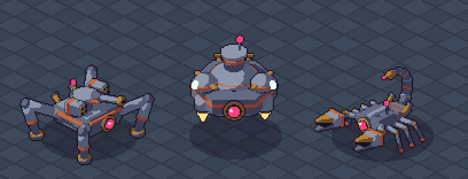 Robot Series Pack 6 bosses
