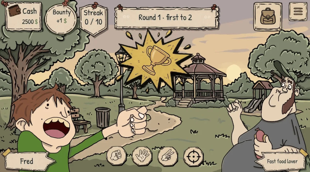 Fast food lover opponent